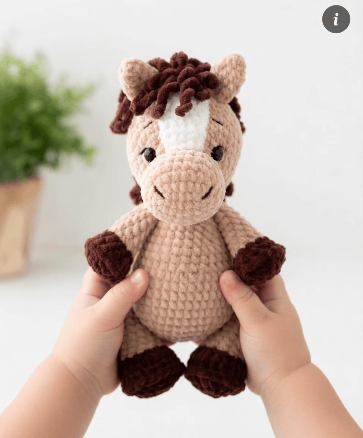 Amigurumi Horse Crochet Pattern PDF