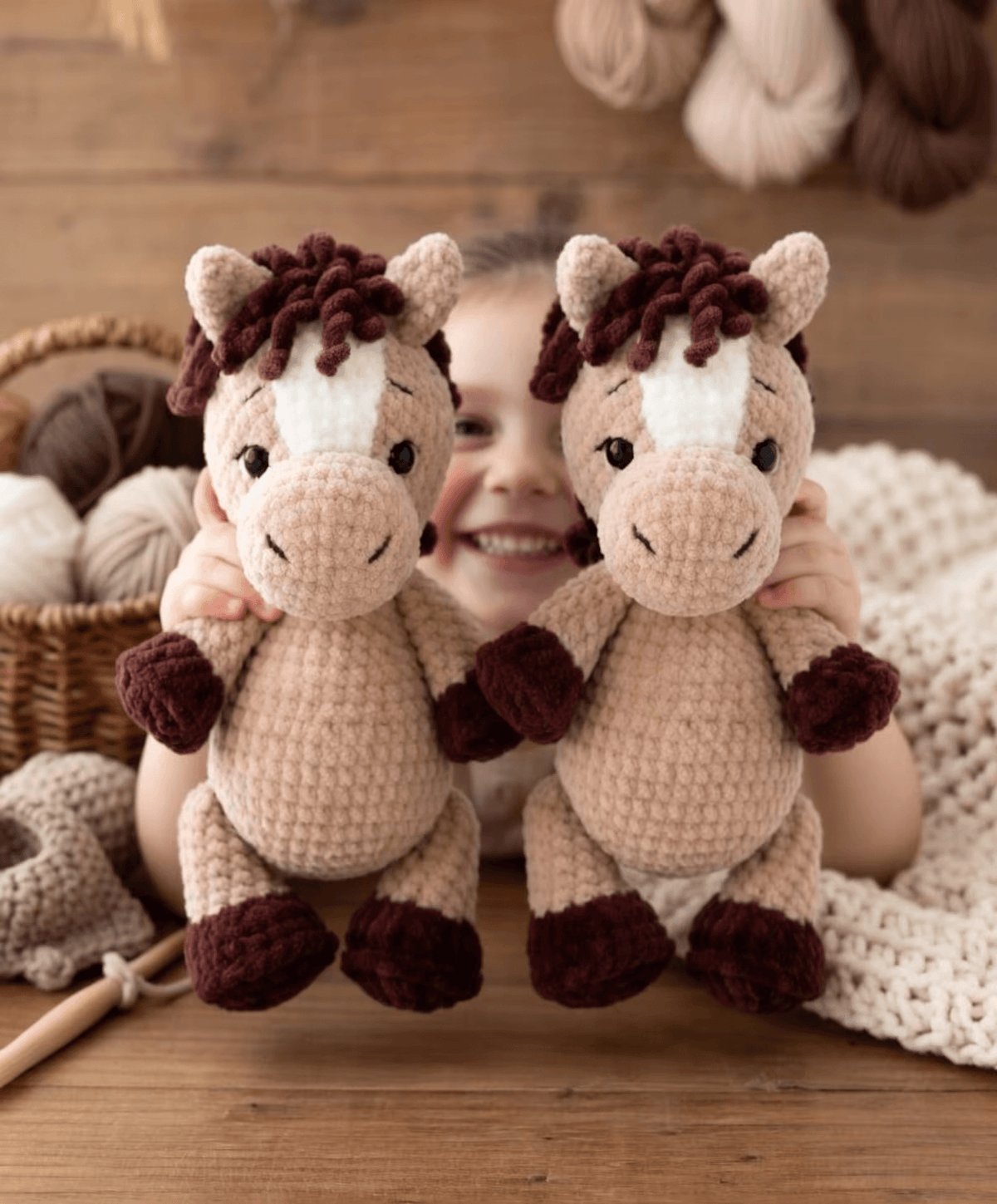 Amigurumi Horse Crochet Pattern PDF