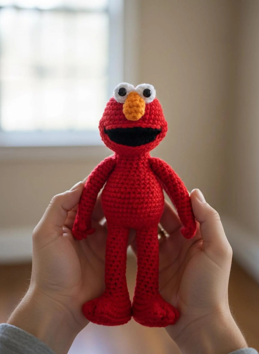 Red Monster Amigurumi Crochet Pattern PDF