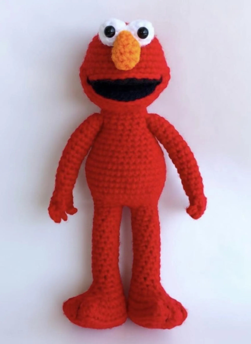 Red Monster Amigurumi Crochet Pattern PDF